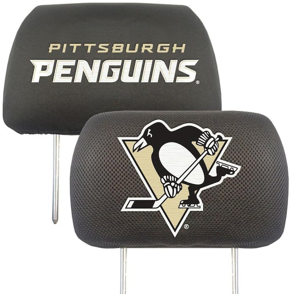 FANMATS NHL - Pittsburgh Penguins Head Rest Cover (2-Pack)