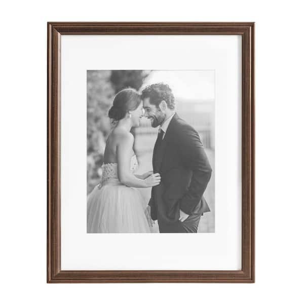 Kate and Laurel Adlynn 11 in. x 14 in. Bronze Picture Frame (Set
