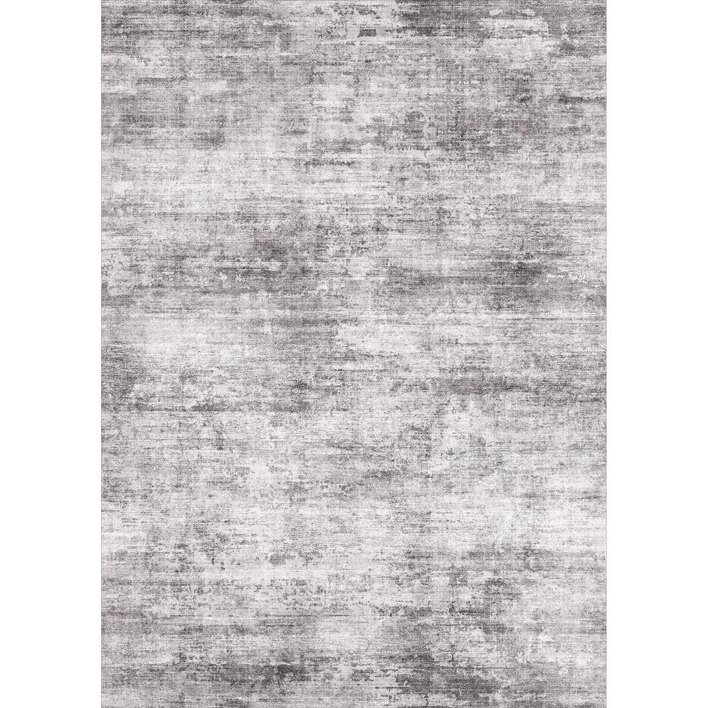 Aurora Gray 4 ft. x 6 ft. Modern Abstract Area Rug price history on PriceWatchPro