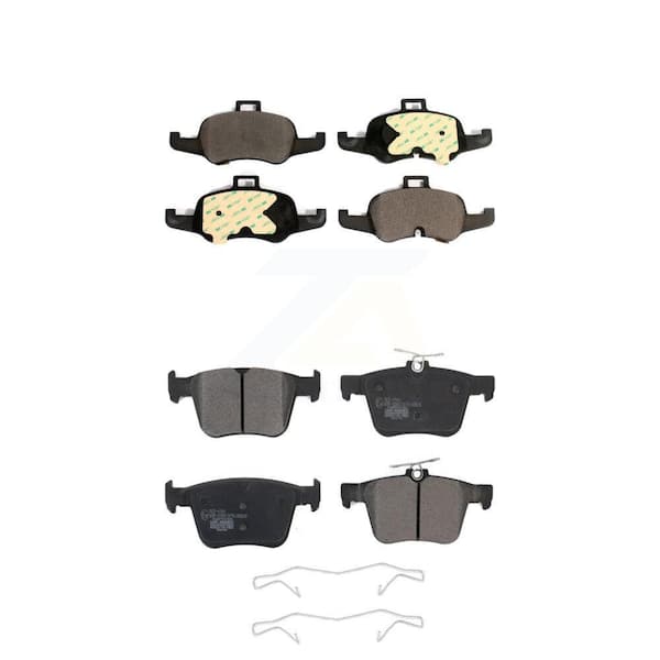 TEC Front Rear Ceramic Brake Pads Kit For 2016-2019 Audi TTS Quattro KTC-100762