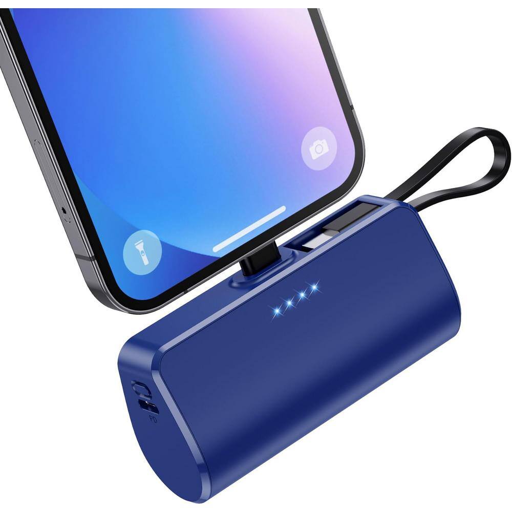 Etokfoks 5200mAh Small Portable Charger with Compact PD 3.0A Power Bank