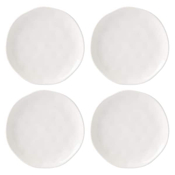 Lenox Bay Colors White Accent Plate (Set of4)