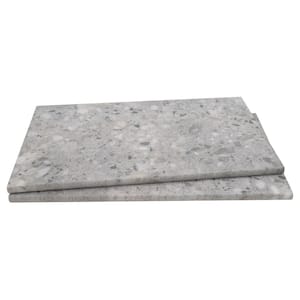 Terrazo Gris 2 cm x 13 in. x 24 in. Matte Porcelain Pool Coping (4.33 sq. ft./case)