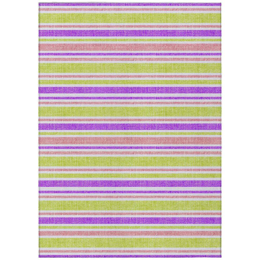 Purple 3 ft. x 5 ft. Woven Striped Polyester Rectangle Indoor/Outdoor Area Rug price history on PriceWatchPro