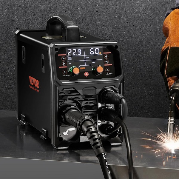S7 4-in-1 MIG-Schweißgerät 200 A – Gaslos & Gas, Lift-TIG, Stab, Punktschweißen – 110V/220V, Für Anfänger & Profis