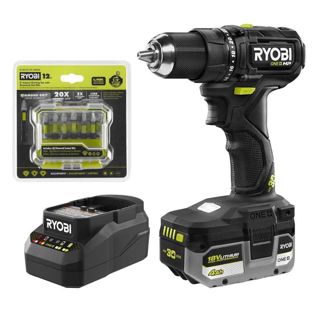 Reviews for RYOBI ONE+ HP 18V Brushless Cordless Compact 1/2 in. Drill ...