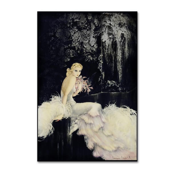 Trademark Fine Art 12 in. x 19 in. Deco 3 by Vintage Lavoie Floater Frame People Wall Art