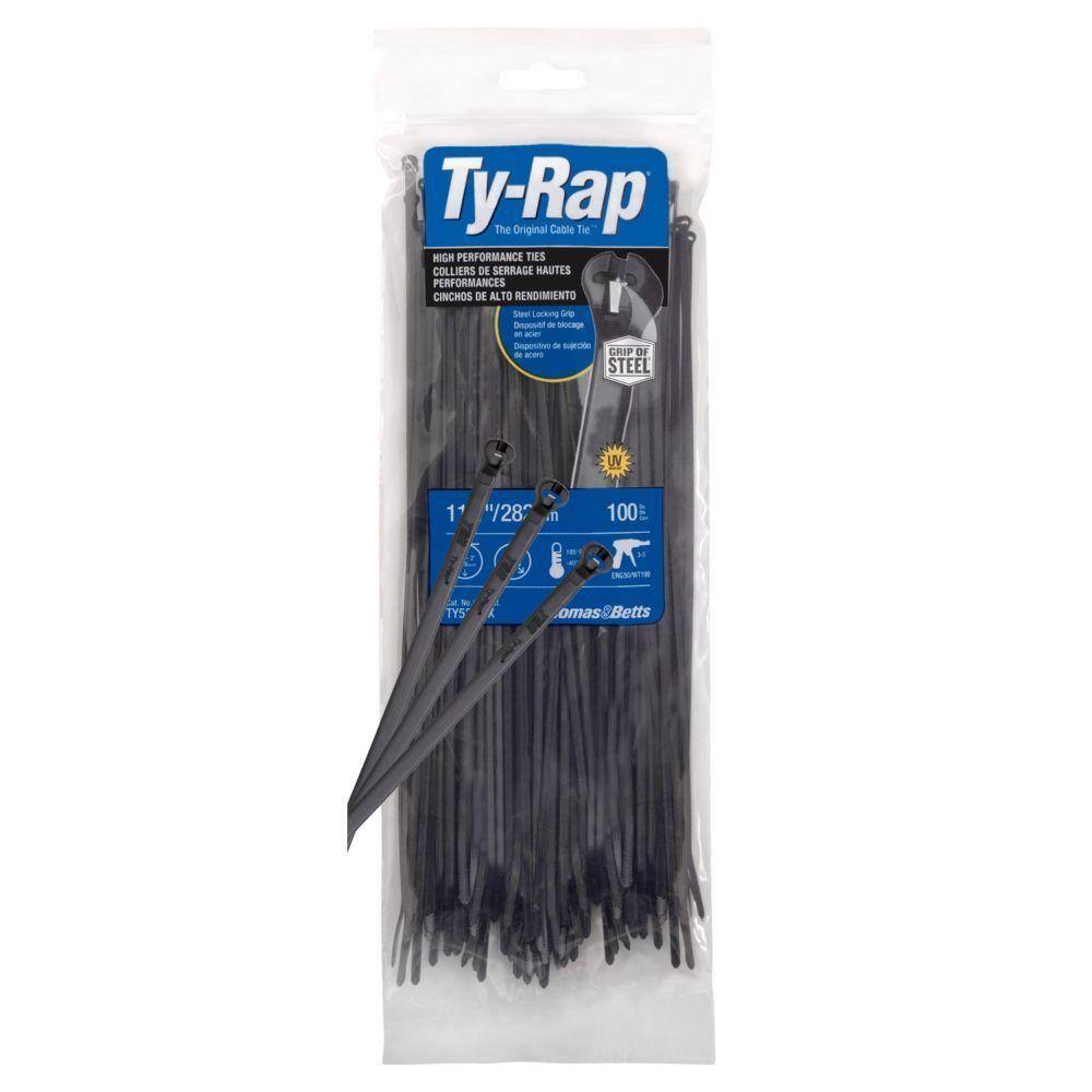 4 Light Duty Zip-Tite Cable Tie - Black - Tite-Reach