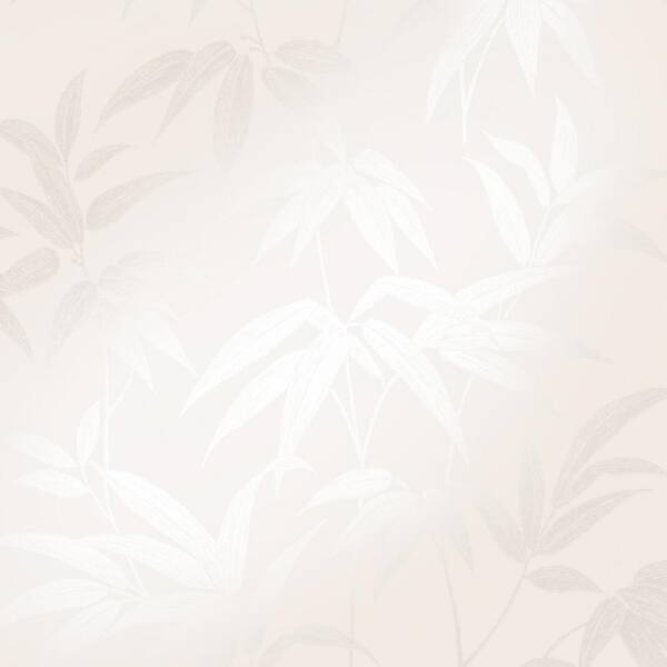 Sandudd Sasa Beige Bamboo Leaf Wallpaper Sample