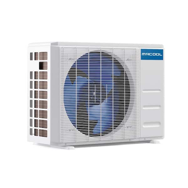 DIY 24000 BTU 2-Ton Mini Split Heat Pump Condenser with 25 ft. Pre-Charged Line-Set and DIY Installation Kit 208V/230V.