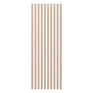 Heritage Premier Traditional 94.5 in. H x 2 in. W Slatwall Panels in Maple 10-Pack