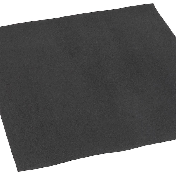 Black 36 in. x 48 in. Rubber Deck Plate Mat by TrafficMaster One