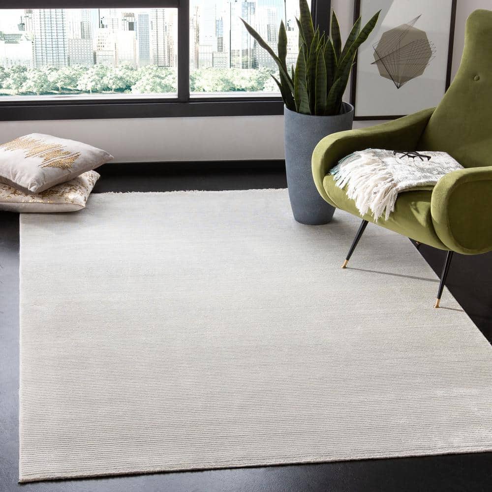 Dream 3 ft. x 5 ft. Ivory Running Stripes Area Rug price history on PriceWatchPro