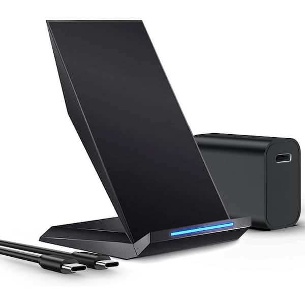 Fast Wireless Charging Stand with 20W PD Adapter for IOS and Android Devices