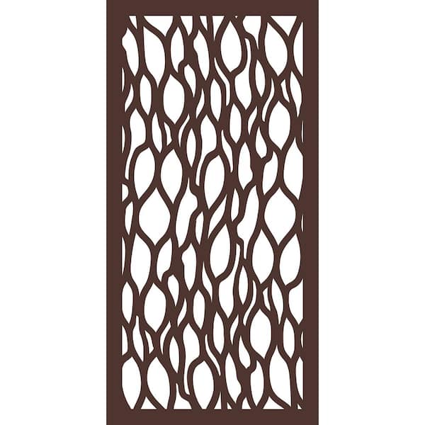 OUTDECO 5/16 in. x 24 in. x 48 in. Leafstream Modular Decorative Panel