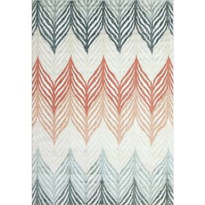 Venus Multi 5 ft. x 7 ft. Modern and Contemporary Area Rug