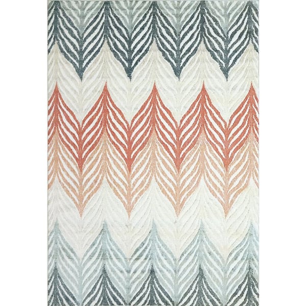 Dynamic Rugs Venus Multi 5 ft. x 7 ft. Modern and Contemporary Area Rug