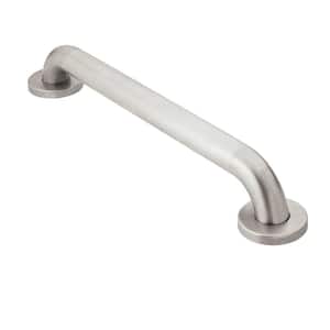 Home Care 36 in. x 1-1/2 in. Concealed Screw Grab Bar with SecureMount in Peened Stainless Steel