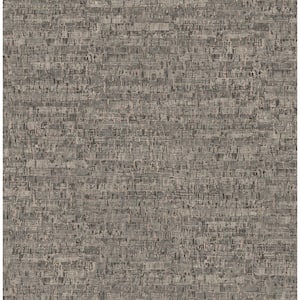 Henrique Taupe Faux Cork Paper Strippable Roll (Covers 56.4 sq. ft.)