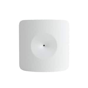 Smart Indoor Glassbreak Sensor, Wi-Fi Connected, Wireless (Battery) - White (1-Pack)