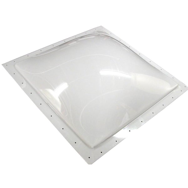 SR SPECIALTY RECREATION Single Pane Exterior Skylight - 30 in. x 30 in., Smoke