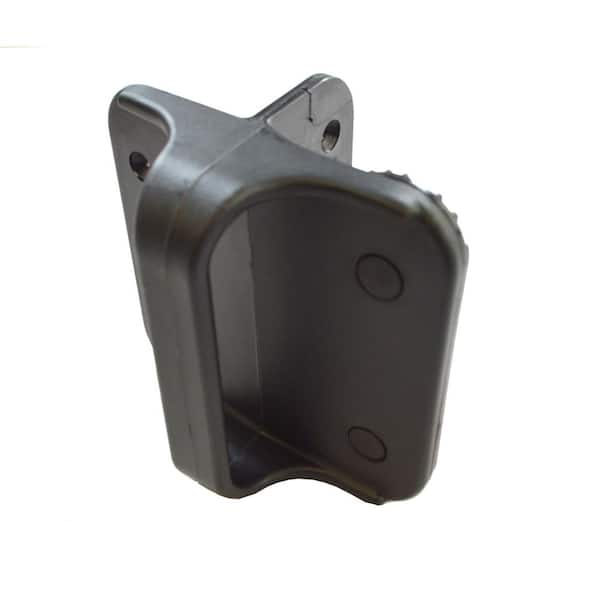 Weatherables Black Nylon Polymer Gate Handle and Stop