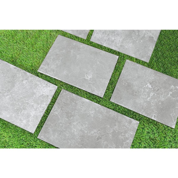 MJSI 24 in. x 16 in. x 0.75 in. Rectangle Antique Vanilla Porcelain Paver (12-Piece/ 32 sq. ft.)