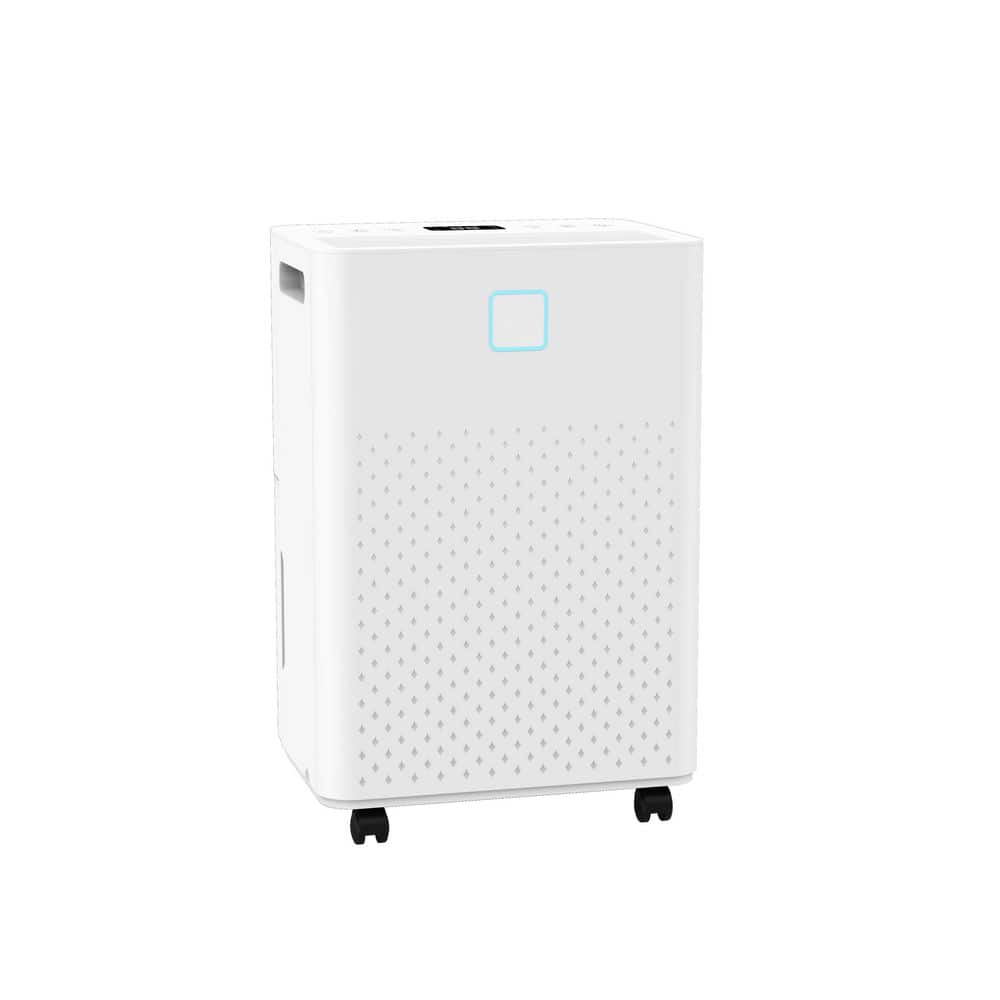 21 pt. 2,000 sq. ft. Portable Dehumidifier for Home with Drain Hose, Bucket in White, Cloth Dry, CONT Run, Sleep Mode price history on PriceWatchPro