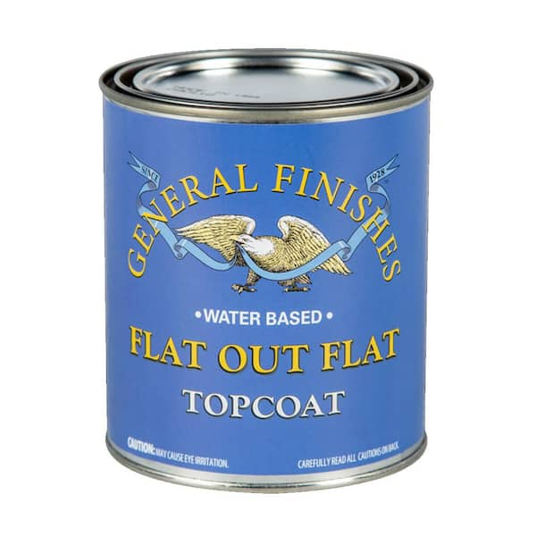 General Finishes 1 qt. Flat Out Flat Acrylic Interior Topcoat