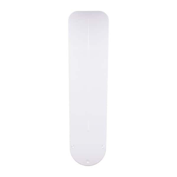 Commercial Electric Traditional White Replacement Indoor/Outdoor Ceiling Fan Blades (5-Pack) for 52 in. Ceiling Fans