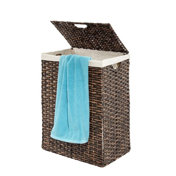 Livivo, Foldaway Laundry Basket - Turquoise