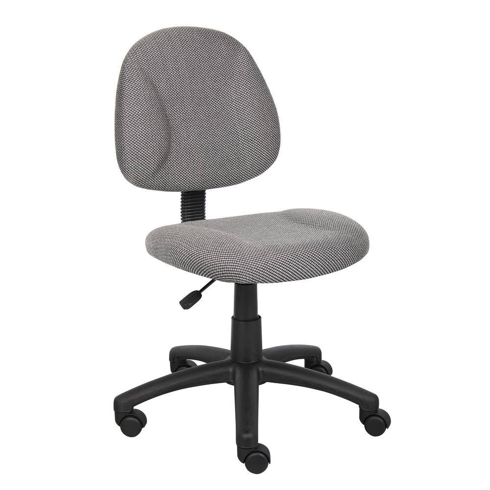 NORS-B6215-Boss Office Products B6215 Mesh Task Chair without Arms in Black 