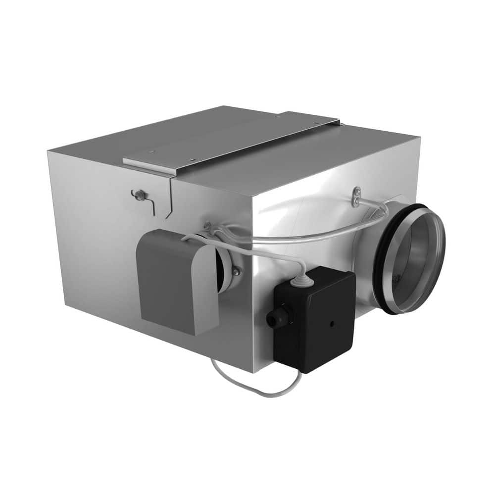 Unique Design 220 CFM Metal Dryer Booster Fan with 5 in. Duct