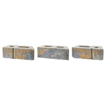 RockWall Large 6 in. x 17.5 in. x 7 in. Yukon Concrete Retaining Wall Block (48 Pcs. / 34.9 sq. ft. / Pallet)