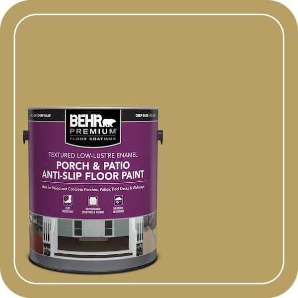 1 gal. #PPU6-19 Chameleon Textured Low-Lustre Enamel Interior/Exterior Porch and Patio Anti-Slip Floor Paint