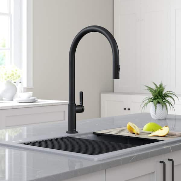 https://images.thdstatic.com/productImages/bdf2b338-8647-5b49-84db-9c818bad1b23/svn/matte-black-kraus-pull-down-kitchen-faucets-kpf-2821mb-40_600.jpg