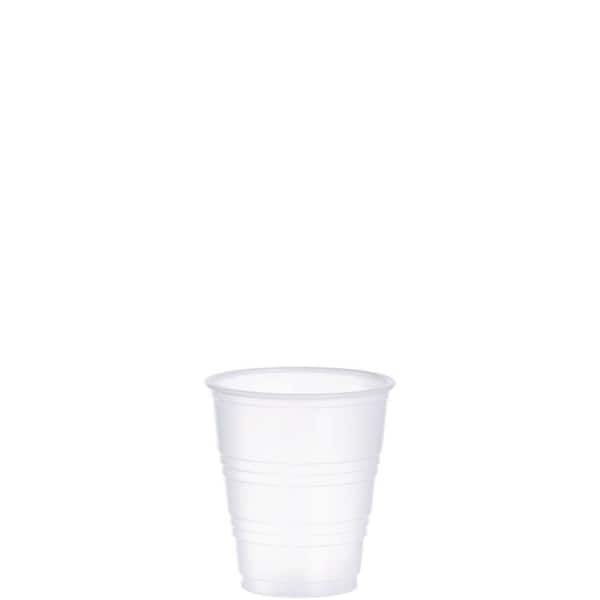 DART Conex Galaxy 5 oz. Disposable Plastic Cups, Cold Drinks, Polystyrene, 100 / Sleeve, 25 Sleeves / Carton