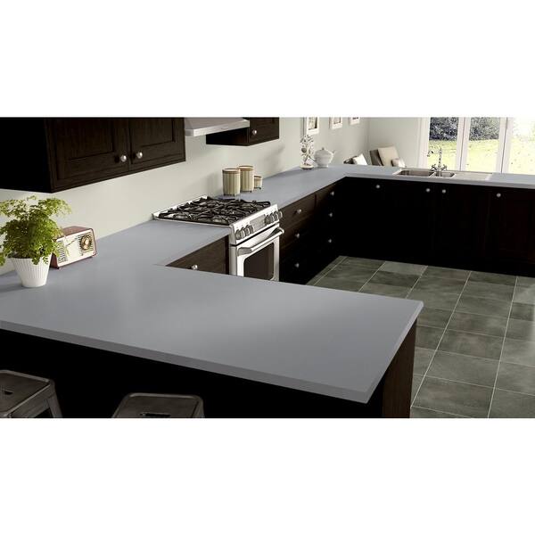 2 in. x 3 in. Laminate Sheet Sample in Cloud Zephyr with Standard Matte Finish