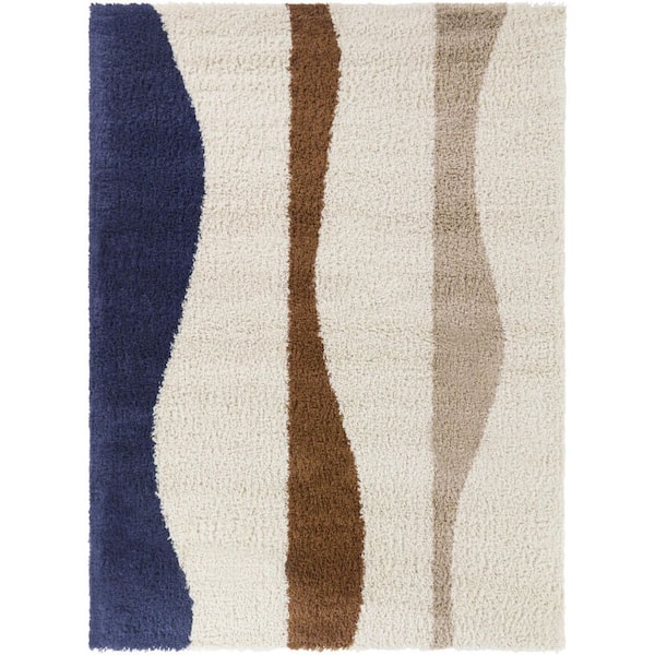 Gwendolyn Navy 8 ft. x 10 ft. Area Rug