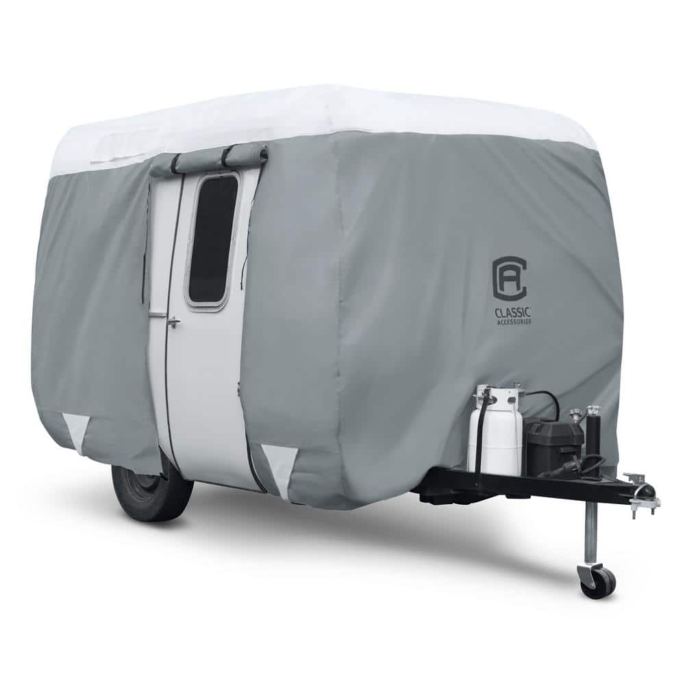 PolyPro III Molded Fiberglass 164 in. L x 80 in. W x 84 in. H Travel Trailer Cover price history on PriceWatchPro