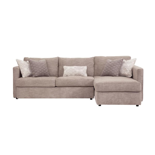 Urban 3 Piece L-Shaped Sectional, Sofa With Chaise