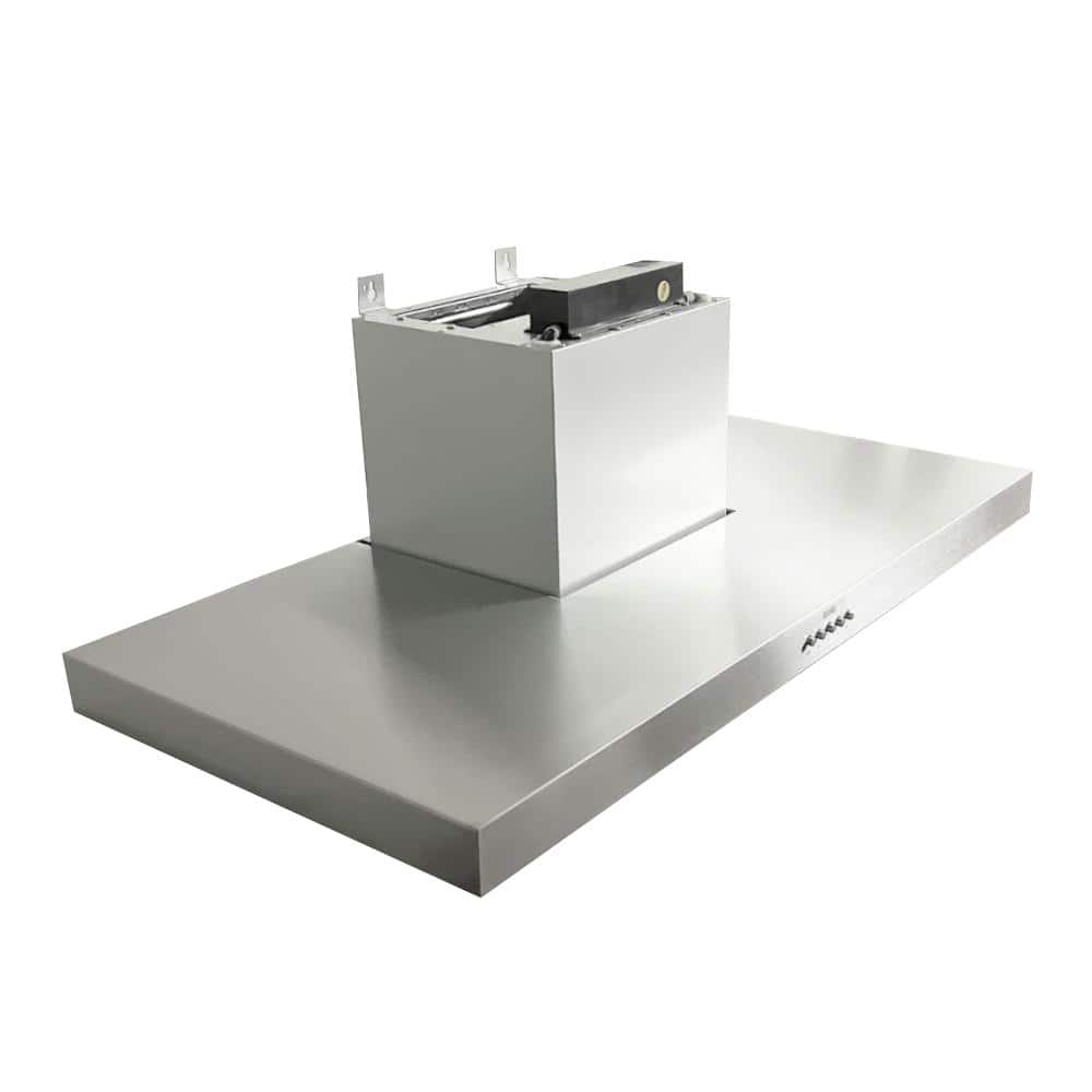 42-Inch Stainless Steel Under Cabinet Range Hood with LED Lights