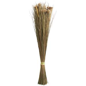 41 in. Tall Floral Bouquet Grass Natural Foliage with Deco Ball Accents (1 Bundle)