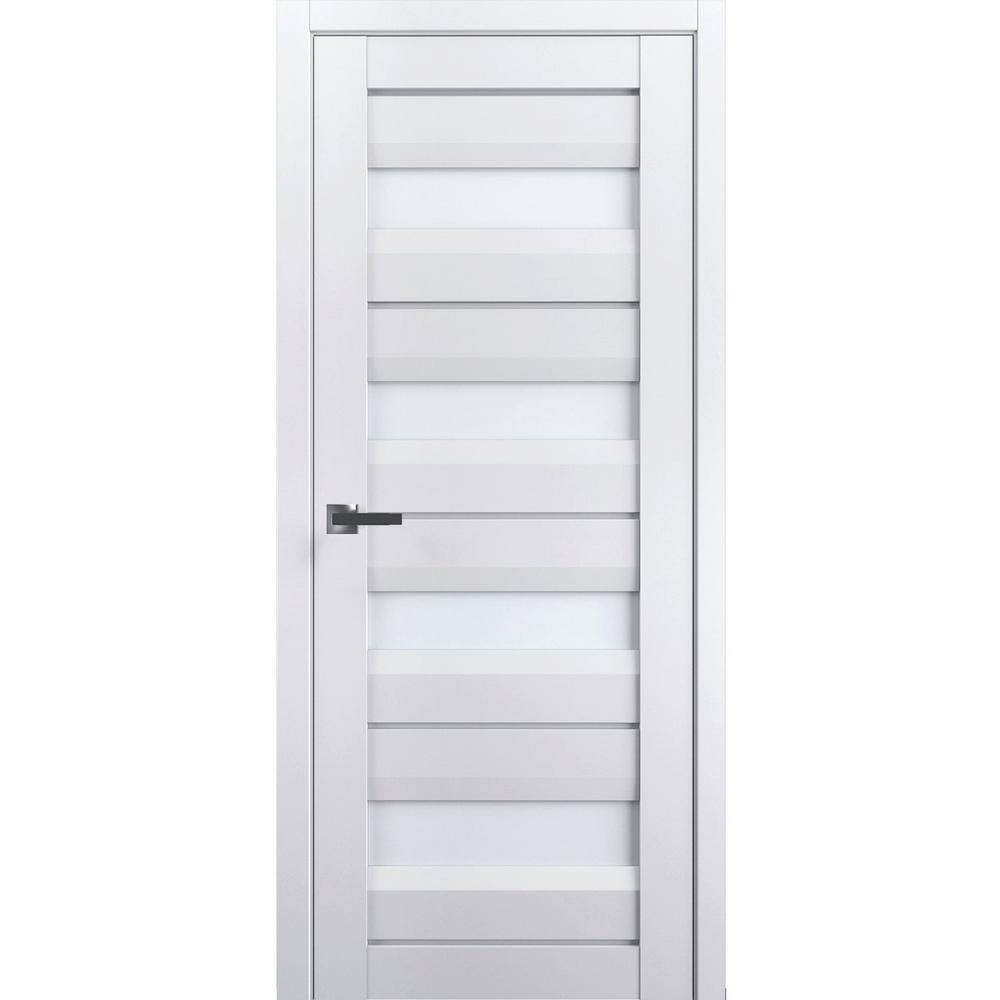 7455 18 in. x 96 in. Right-Hand/Inswing Solid Frosted Glass White Single Prehung Interior Door with Hardware price history on PriceWatchPro