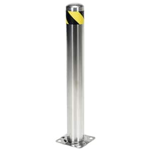 36 in. x 4.5 in. Dia Stainless Steel Bollard