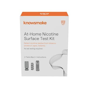 DIY At-Home Cigarette Smoke Residue Test Kit (2 Tests)
