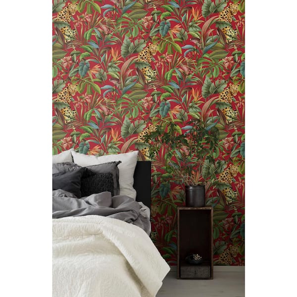 Light Leopard Wallpaper in Beige – Lo Home