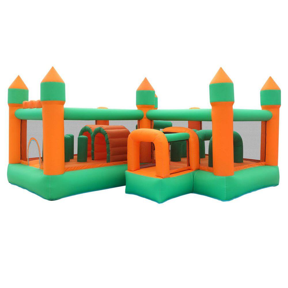 Kids Obstacle Bounce House with Safety Net, 1 Pack, Durable Puncture-Resistant for Indoor Outdoor Play price history on PriceWatchPro