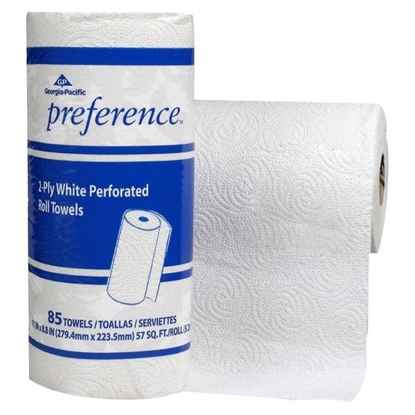 Georgia-Pacific Preference White Perforated Roll Paper Towels (85 Sheets per Roll)