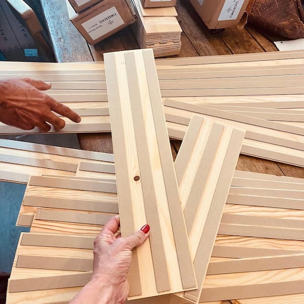 DIY Unfinished Wood Box Frames - Makes 12